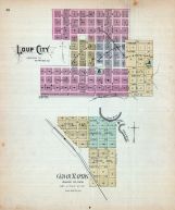 Loup City, Cedar Rapids, Nebraska State Atlas 1885